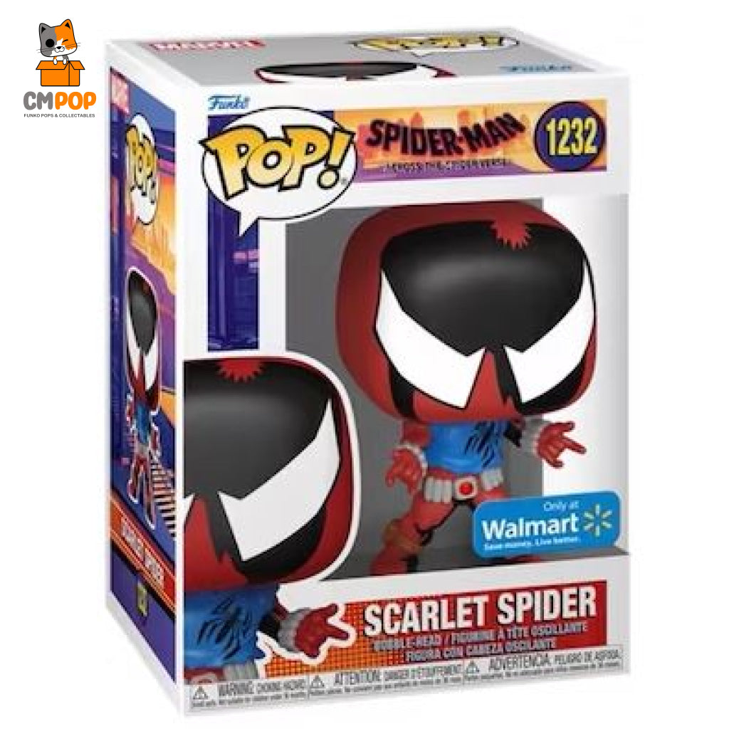 Scarlet Spider Walmart Exclusive- #1232 - Funko Pop! Marvel Across The Spiderverse Pop