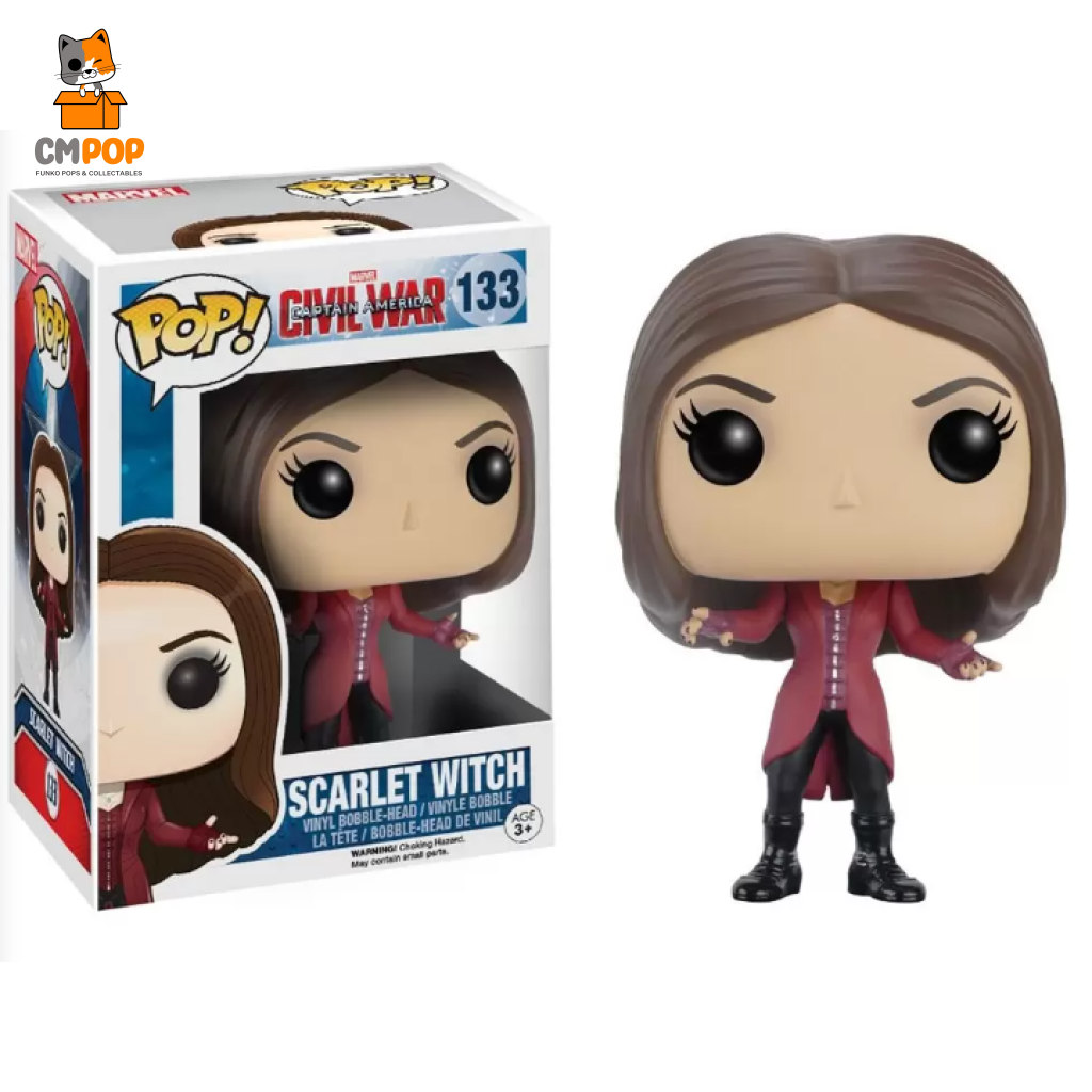 Scarlet Witch - #133 Funko Pop! Civil War -Marvel Pop