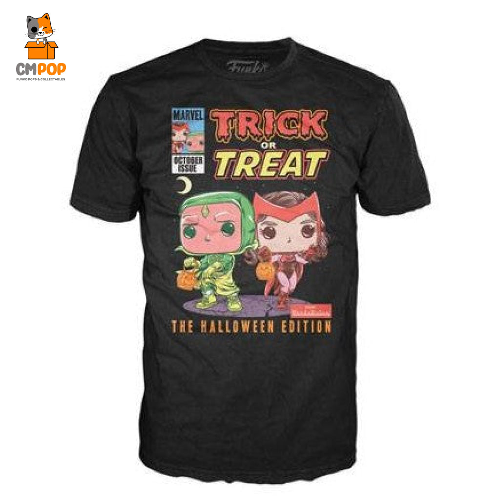 Scarlet Witch & Vision Halloween - Wandavision Marvel Funko Loose Tee