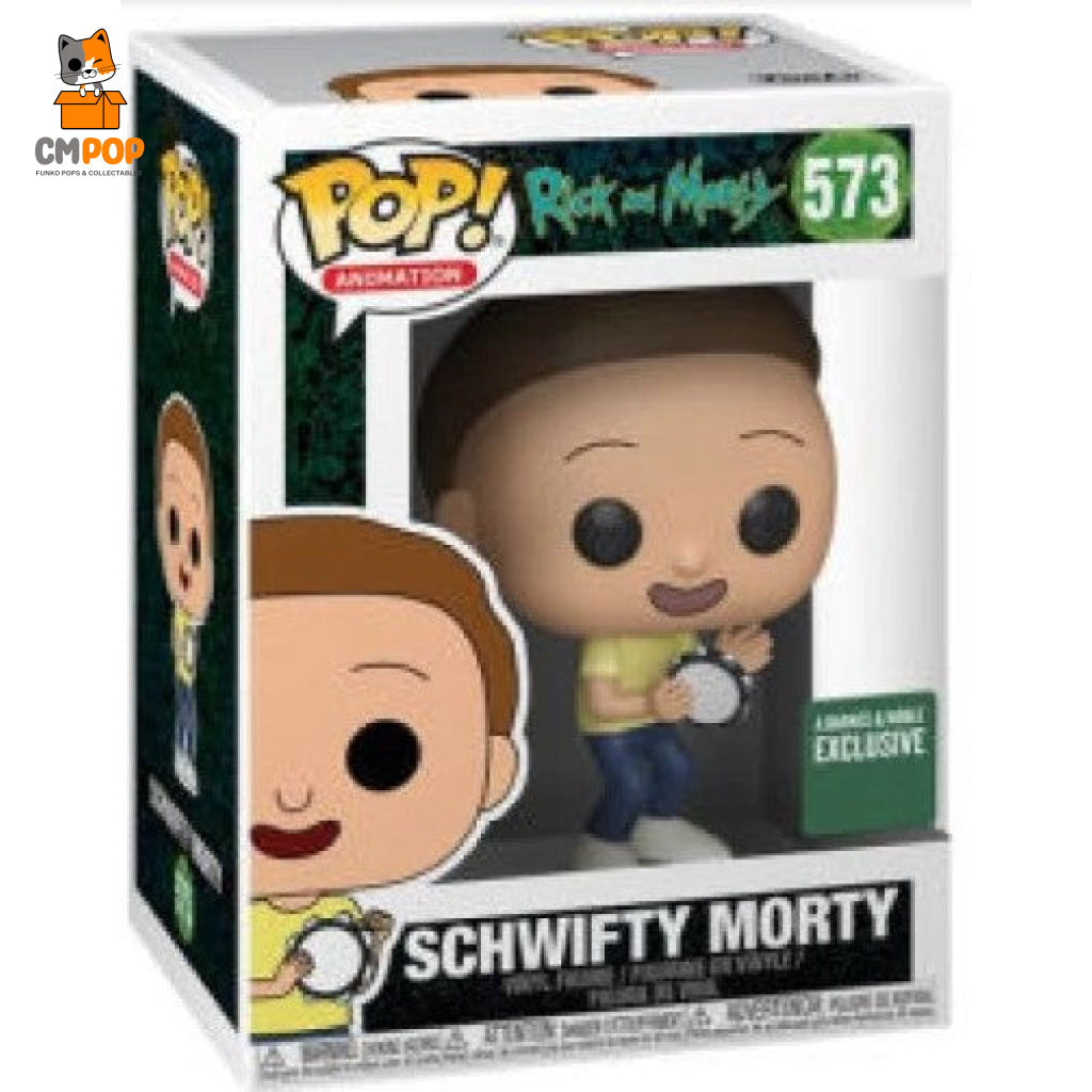 Schwifty Morty - #573 Funko Pop! Animation Rick And A Barnes Noble Exclusive Pop