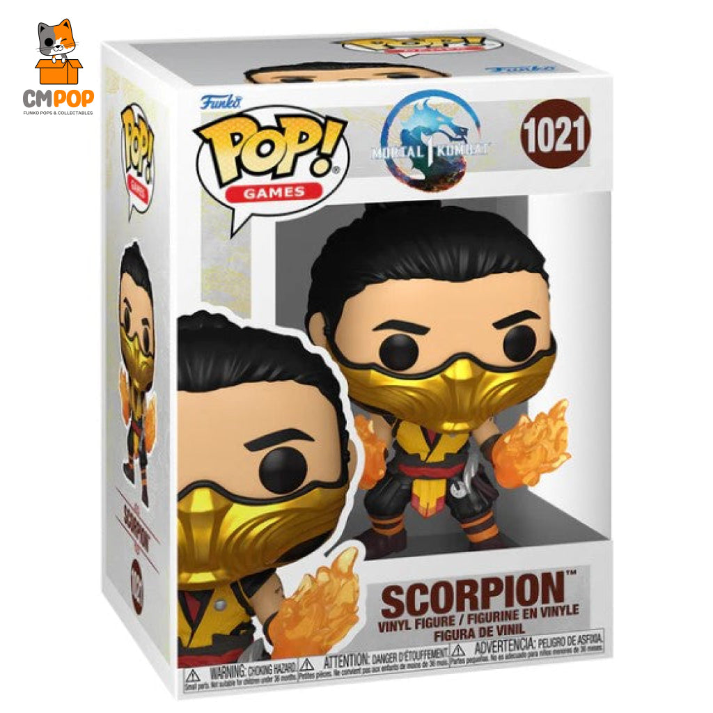 Scorpion - #1021 Funko Pop! Games -Mortal Kombat 1 Pop