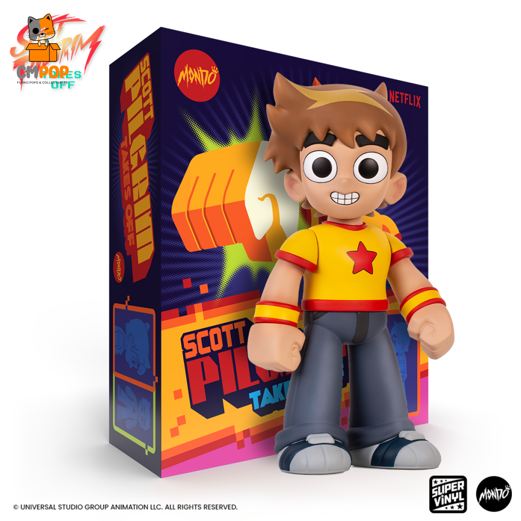 Scott Pilgrim Takes Off - Super Soft Vinyl Figure Mondo