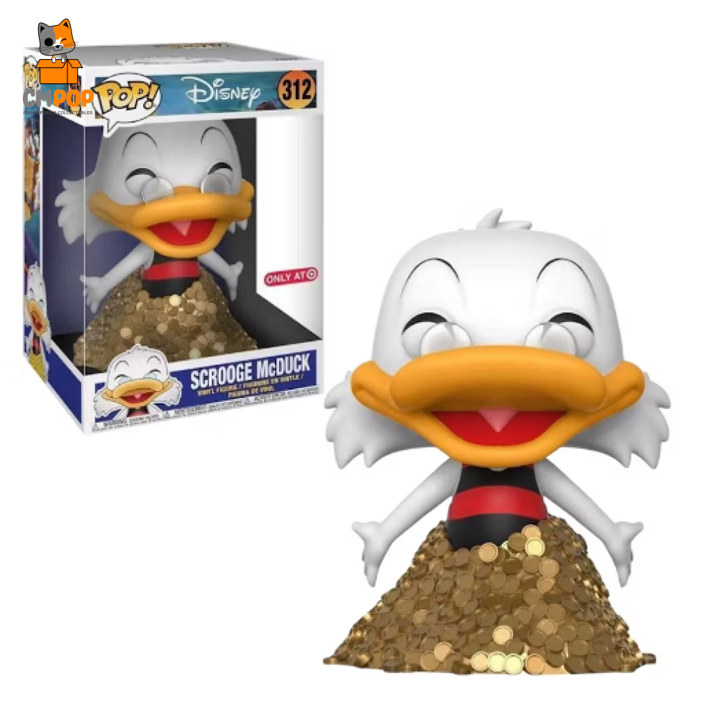 Scrooge Mcduck - #312 Funko Pop! Disney Target Exclusive Jumbo Pop