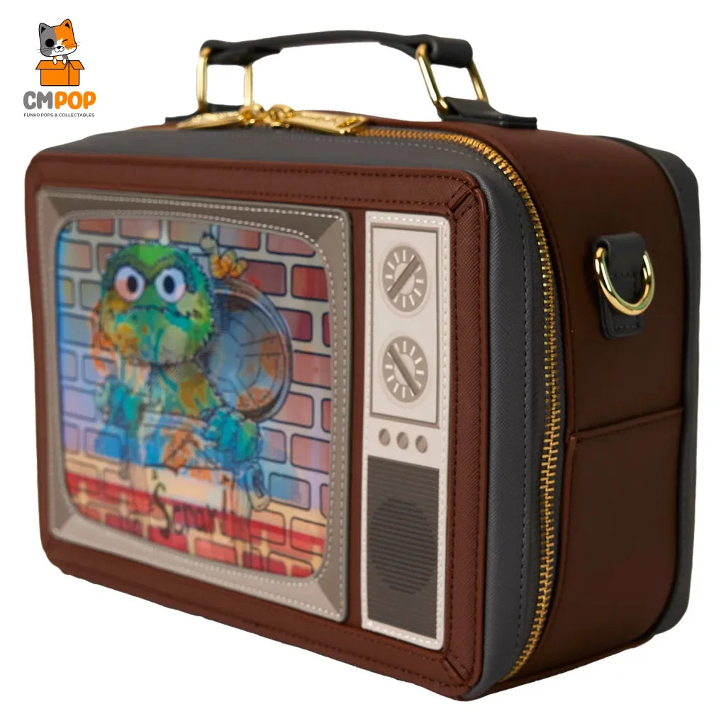 Sesame Street Lenticular Retro TV - Crossbody Bag - Loungefly Loungefly