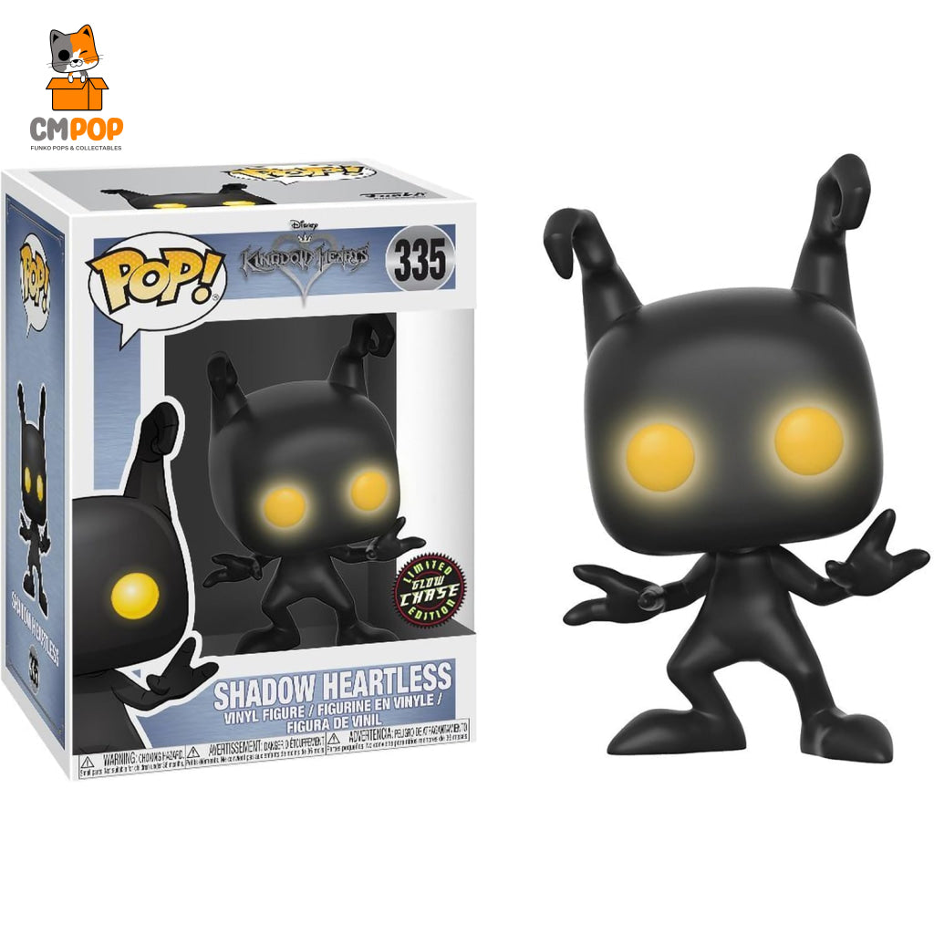 Shadow Heartless - #335 Funko Pop! Disney Kingdom Hearts Limited Glow Chase Edition