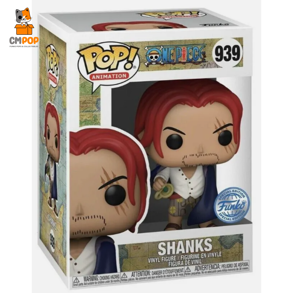 Shanks - #939 Funko Pop! One Piece Pop