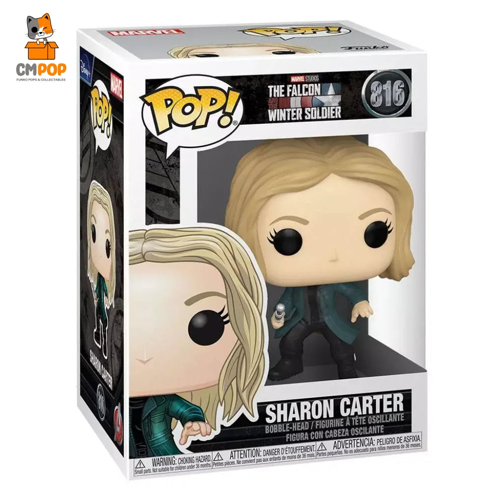 Sharon Carter - #816 Funko Pop! Marvel The Falcon And Winter Soldier