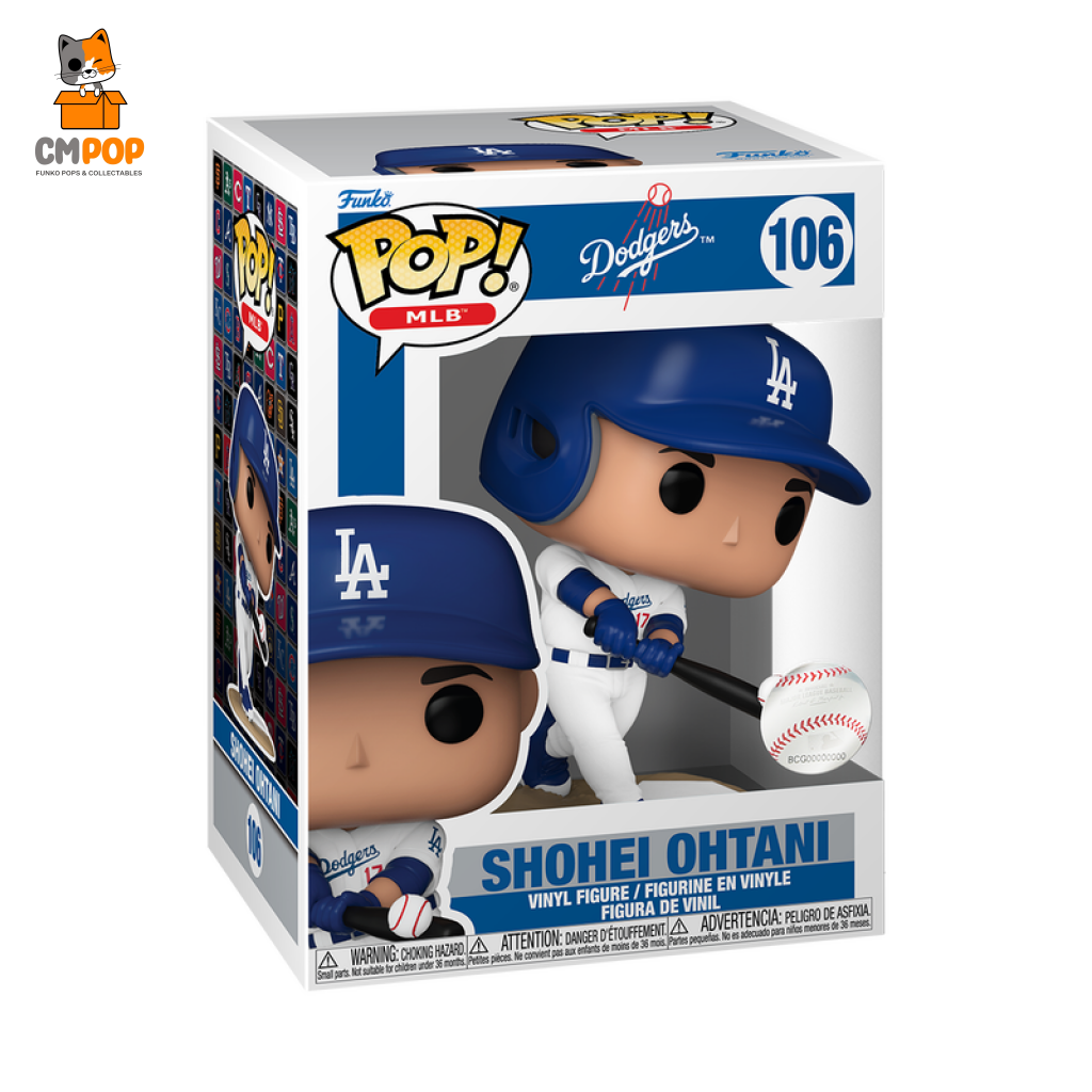 Shohei Ohtani- #106 - Funko Pop! Mlb Dodgers Pop