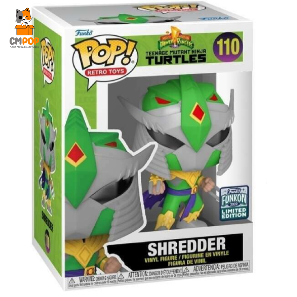 Shredder - 110 Funko Pop! Teenage Mutant Ninja Turtles Pop