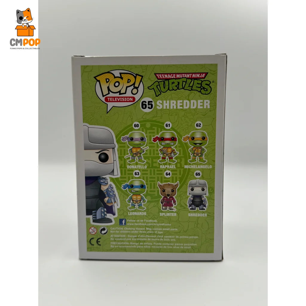 Shredder - #65 Funko Pop! Television Teenage Mutant Ninja Turtles