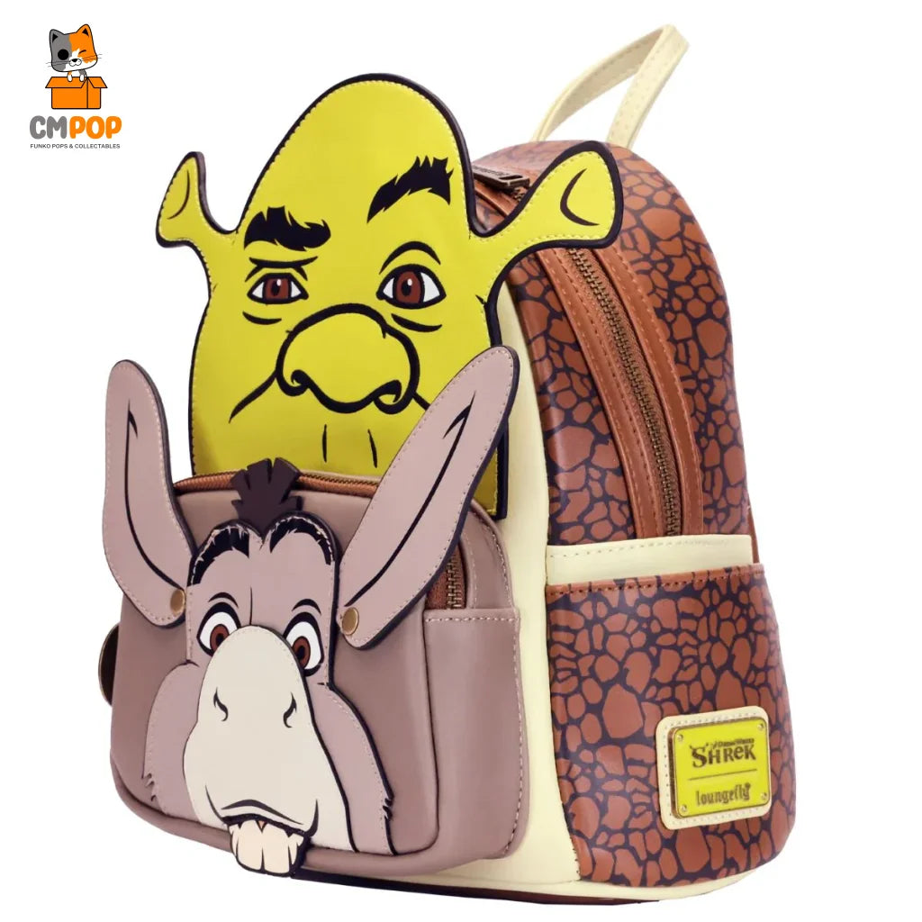 Shrek and Donkey Cosplay Mini Backpack - Loungefly Loungefly