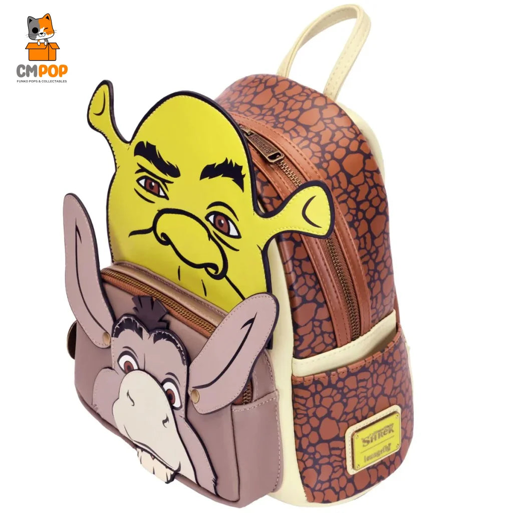 Shrek and Donkey Cosplay Mini Backpack - Loungefly Loungefly