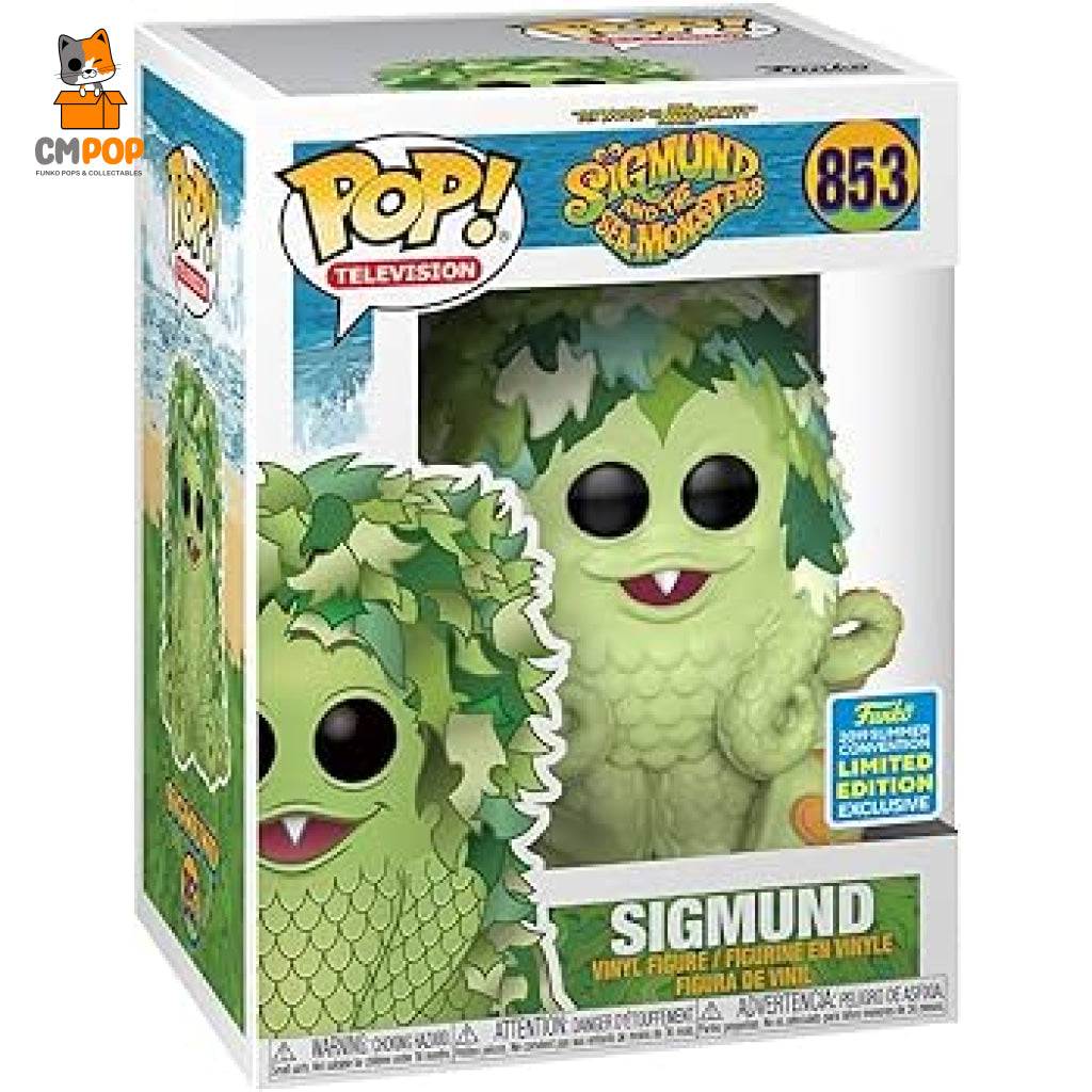 Sigmund - #853 Funko Pop! And The Sea Monsters Limited Edition Pop