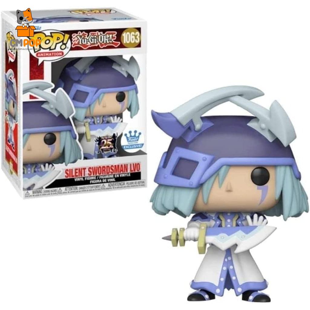 Silent Swordsman Lvo - #1063 Funko Pop! Animation Yu-Gi-Oh Exclusive Pop