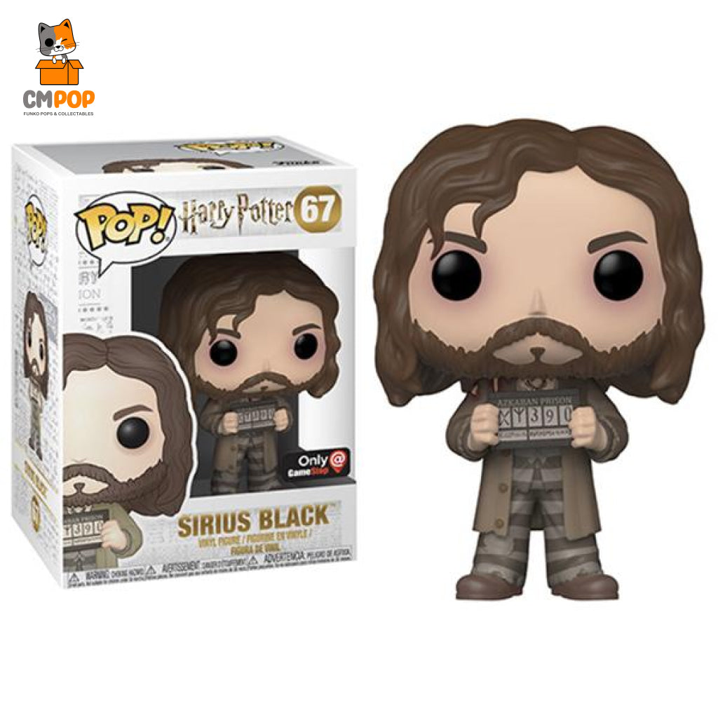 Sirius Black - #67 Funko Pop! Harry Potter Game Stop Exclusive