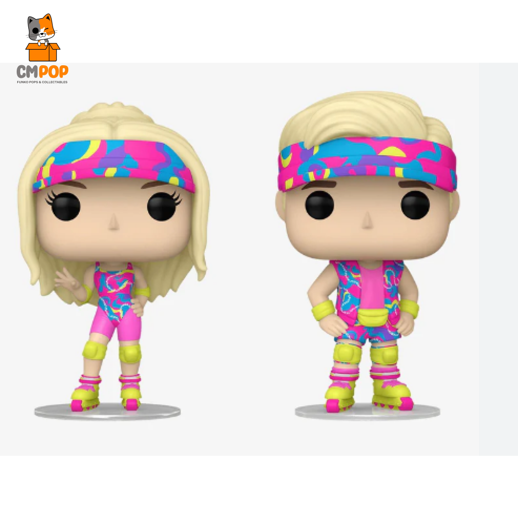 Skating Barbie & Ken - Funko Pop! Pop Movies Hot Topic Exclusive