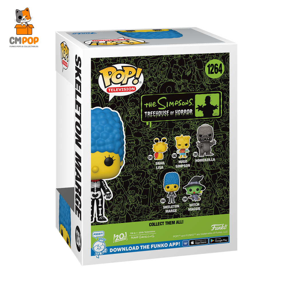 Skeleton Marge - #1264 Funko Pop! The Simpsons Pop