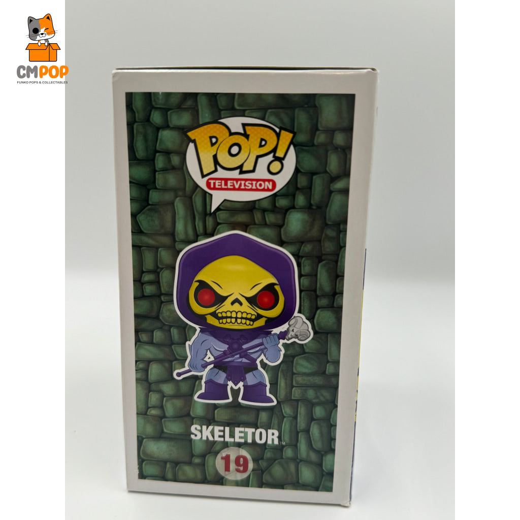 Skeletor - #19 Funko Pop! Television Masters Of The Universe Motu Sdcc Comic Exclusive 480 Piece