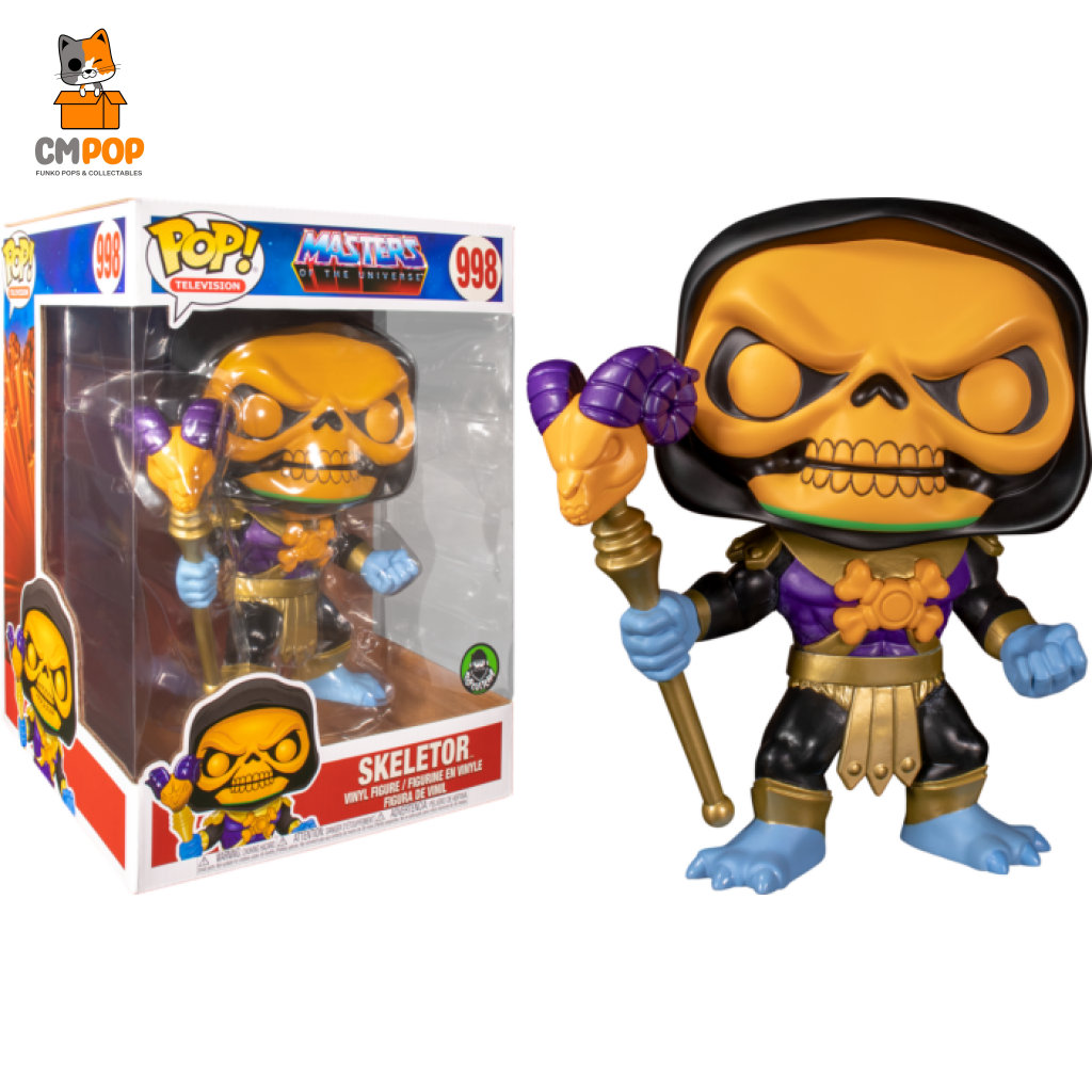 Skeletor - #998 Funko Pop! Television Masters Of The Universe Pop Cultcha Exclusive Jumbo