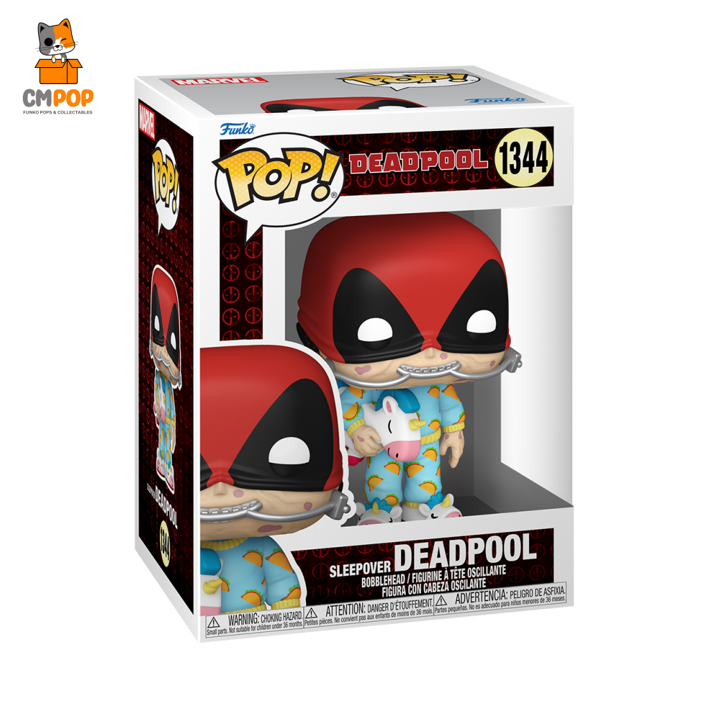 Sleepover - #1344 - Funko Pop! Marvel Deadpool Pop