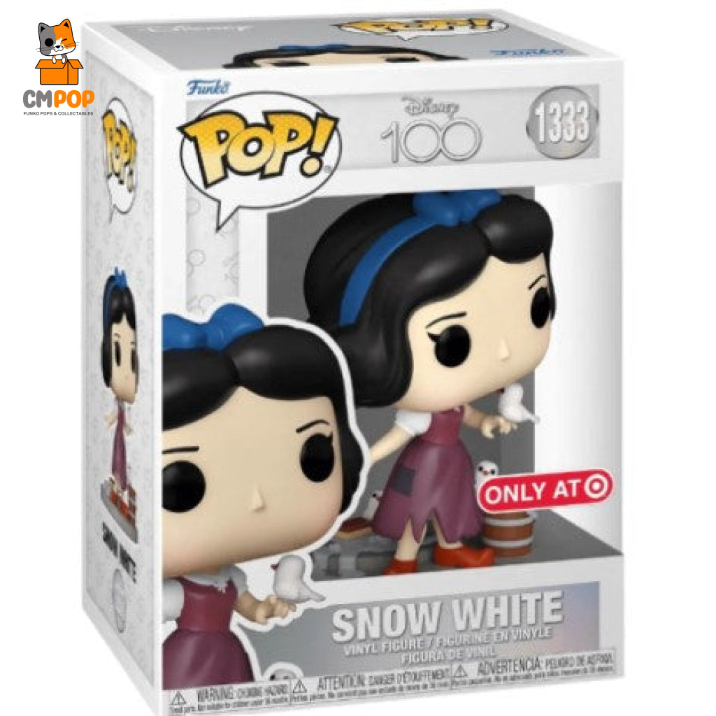 Snow White - #1333 Funko Pop! Disney 100 Target Exclusive Pop