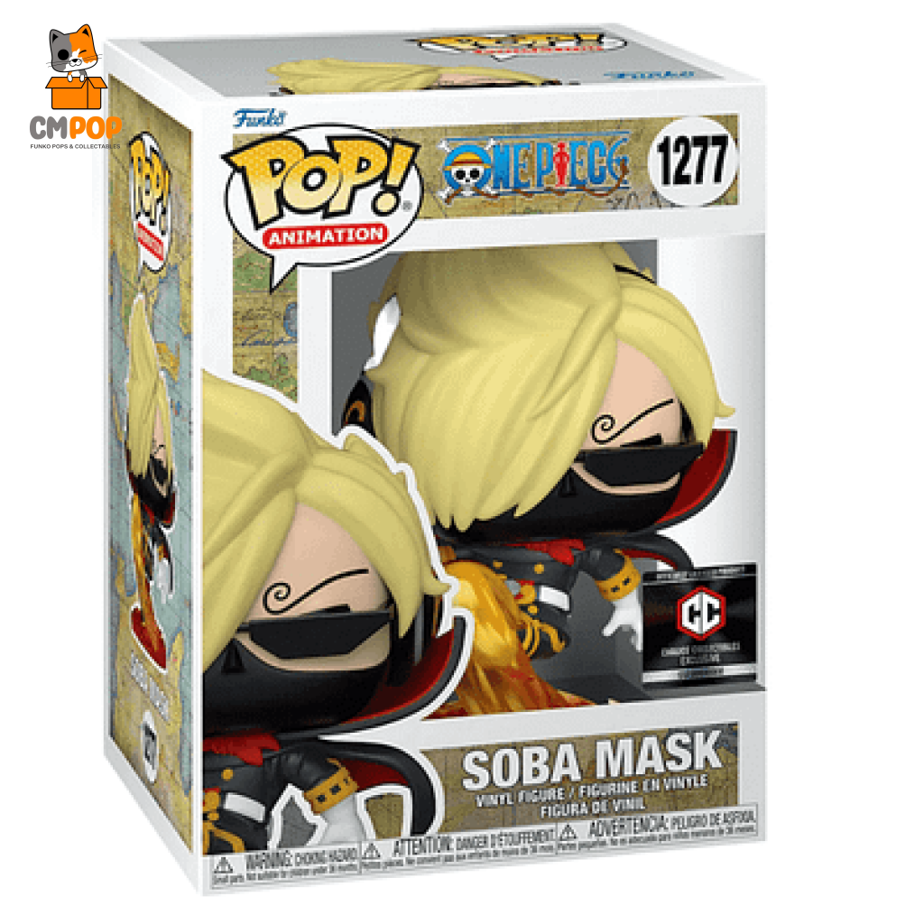 Soba Mask - #1277 Funko Pop! One Piece Animation Chalice Collectibles Exclusive Pop