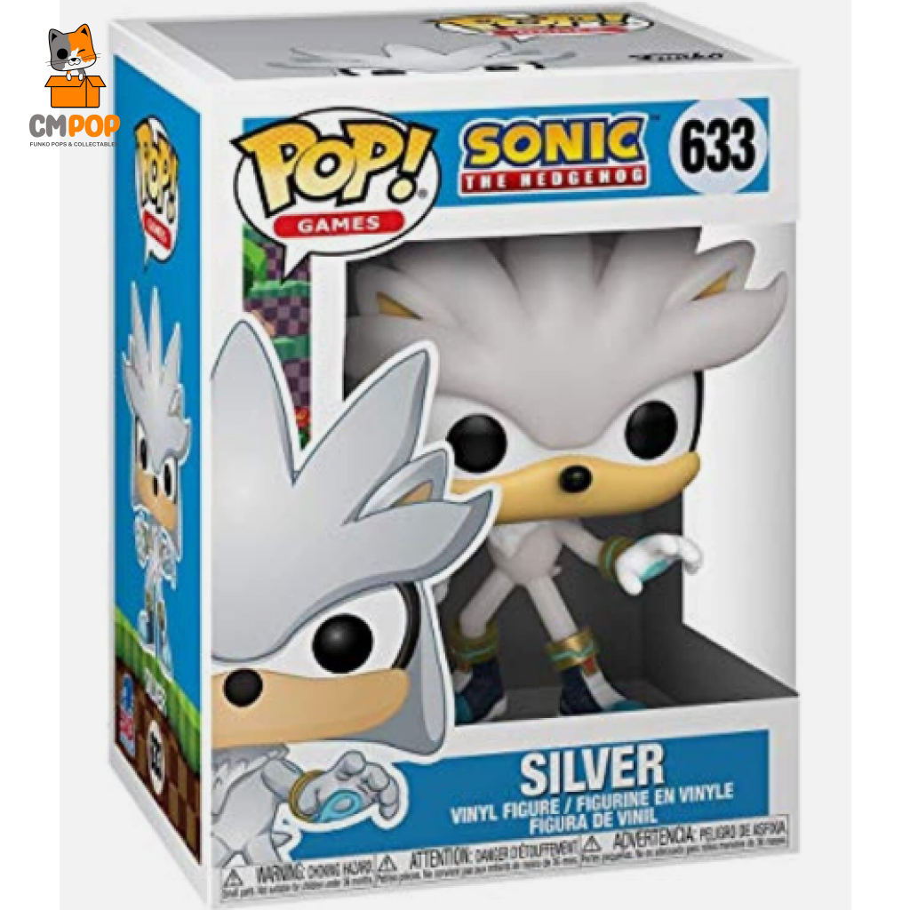 Sonic 30Th - Silver The Hedgehog #633 Funko Pop! The Pop