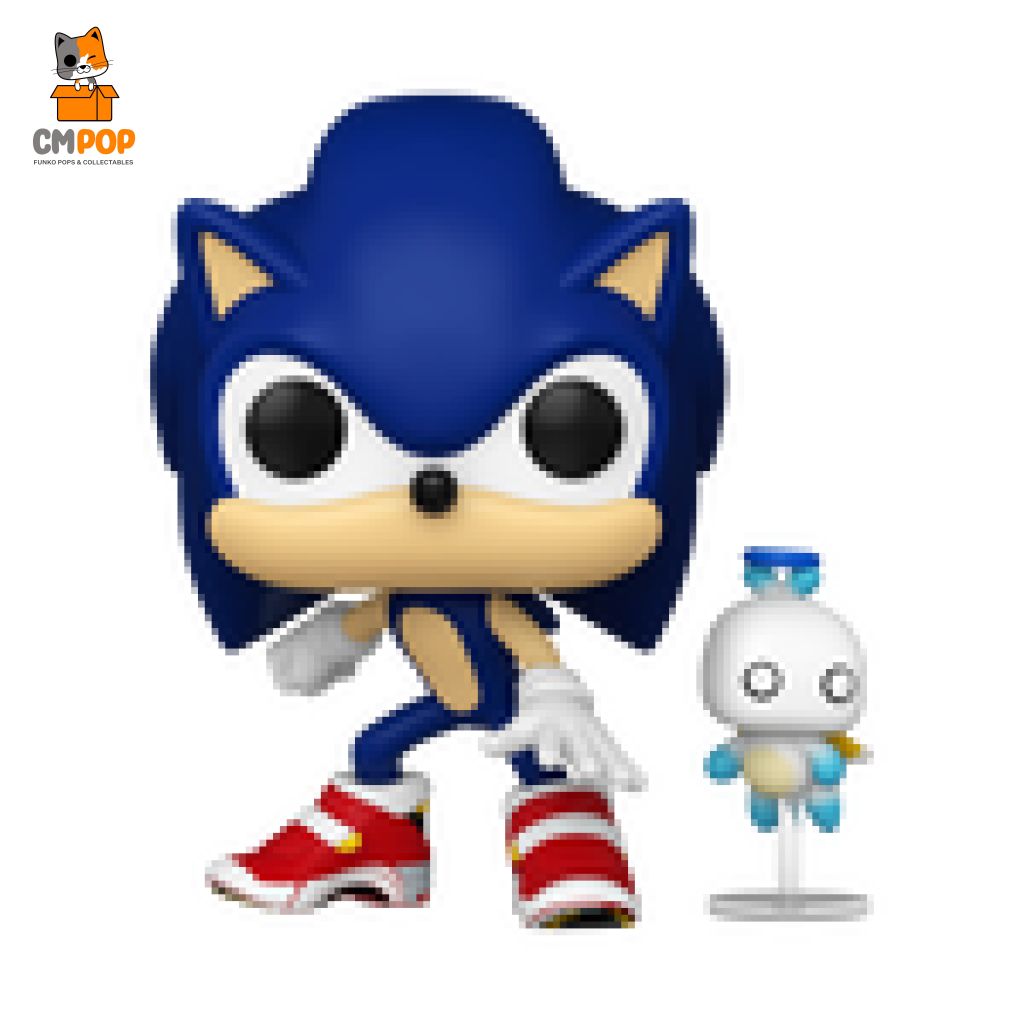 Sonic With Chao - #1036 Funko Pop! Pop And Buddy The Hedgehog