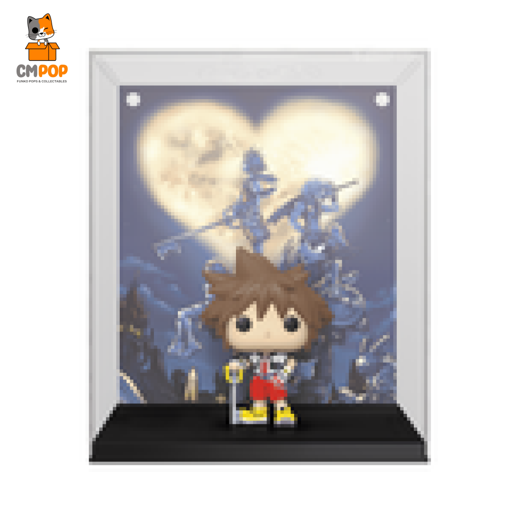 Sora - #07 Funko Pop! Pop Cover! Kingdom Of Hearts Game Stop Exclusive