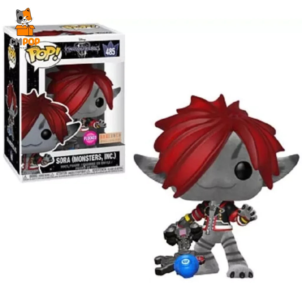 Sora - #485 Funko Pop! Disney Kingdom Hearts Flocked Box Lunch Exclusive