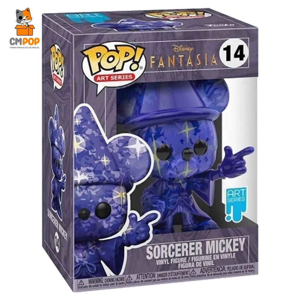 Sorcerer Mickey - #14 Funko Pop! Disney -Art Series Pop