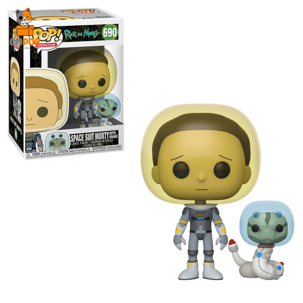 Space Suit Morty With Snake - #690 Funko Pop! Rick & Pop