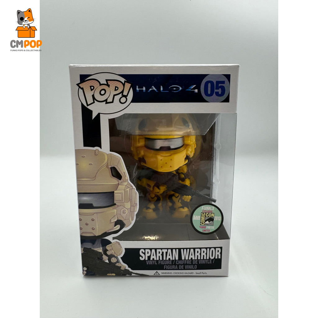 Spartan Warrior Yellow - #05 Funko Pop! Halo Sdcc 2013 Exclusive 480 Piece