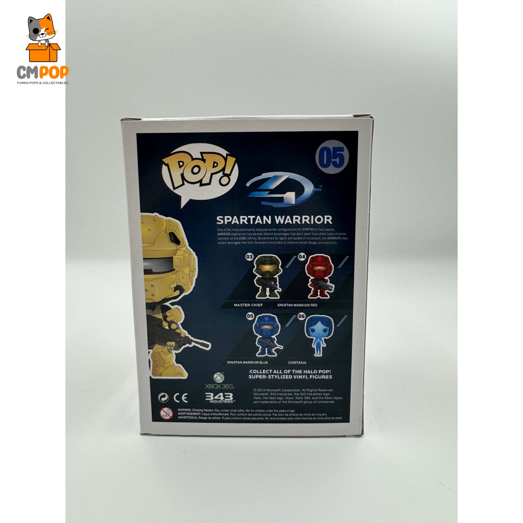 Spartan Warrior Yellow - #05 Funko Pop! Halo Sdcc 2013 Exclusive 480 Piece