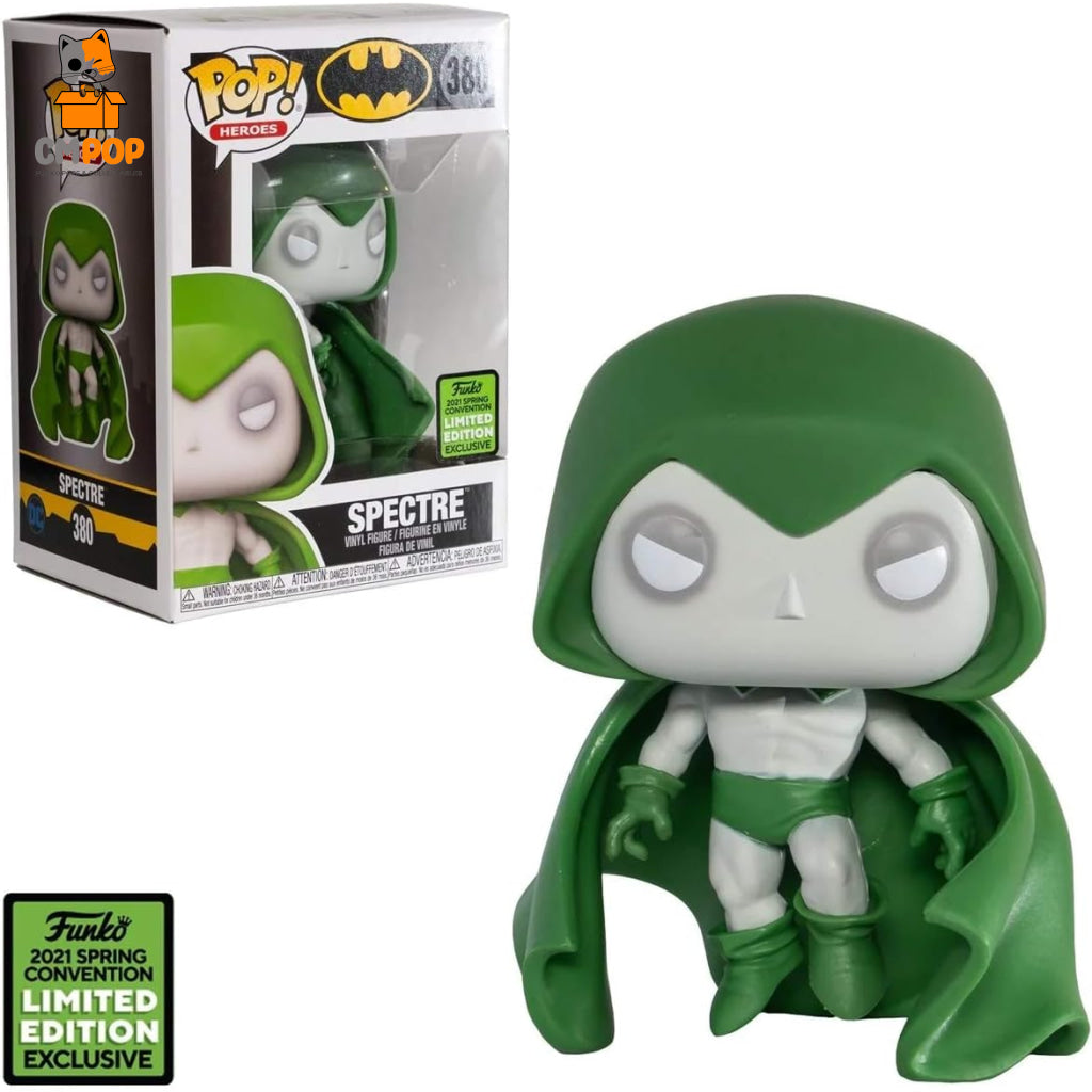 Spectre - #380 Funko Pop! Heroes Batman 2021 Spring Convention Exclusive Pop