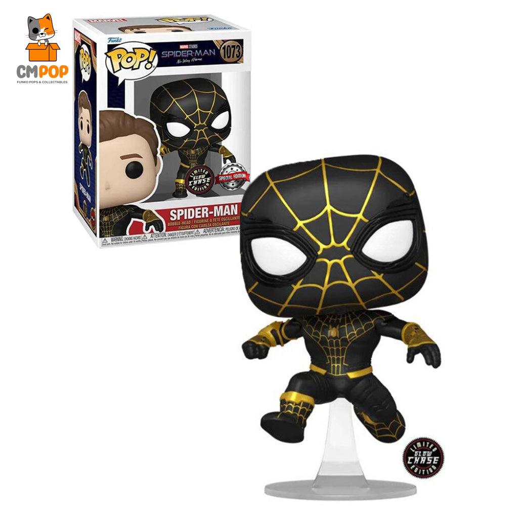 Spider-Man - #1073 Funko Pop! No Way Home Marvel Special Edition Gitd Chase Exclusive Pop