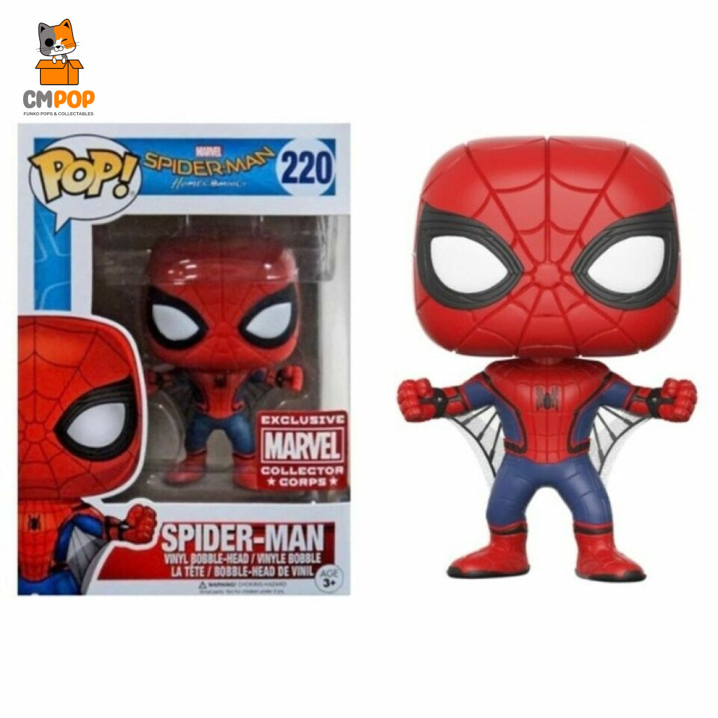 Spider-Man - #220 Funko Pop! Marvel Mcc Exclusive Pop