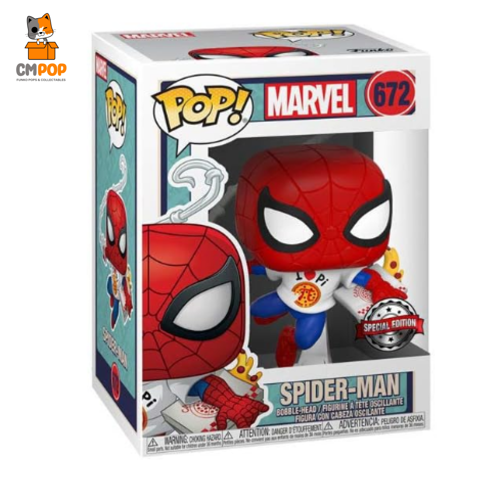 Spider-Man - #672 Funko Pop! Marvel Spider-Man Special Edition Pop