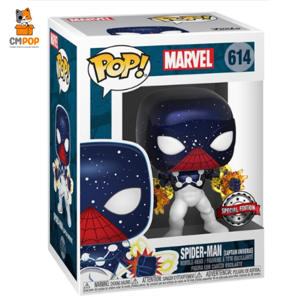 Spider-Man Captain Universe - #614 Funko Pop! Special Edition Pop