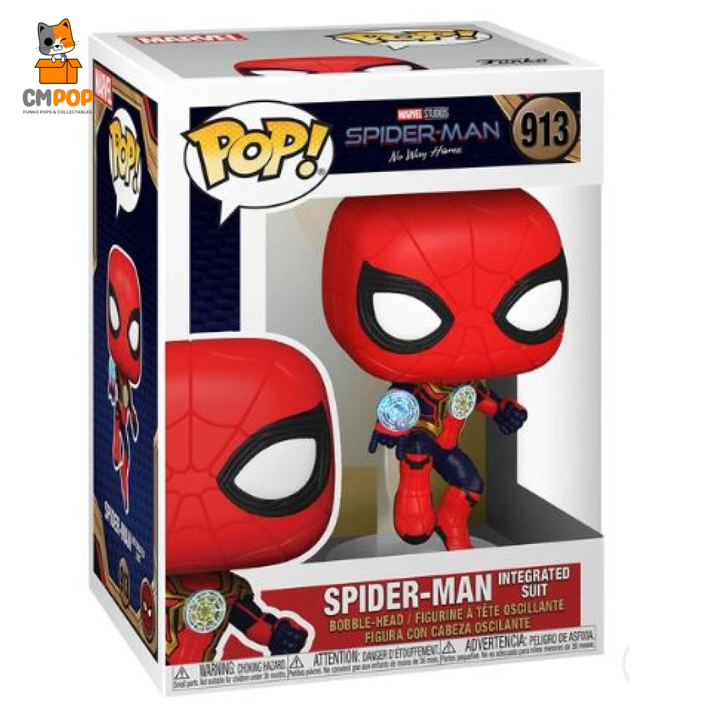 Spider-Man Integrated Suit- #913 - Funko Pop! Marvel Pop