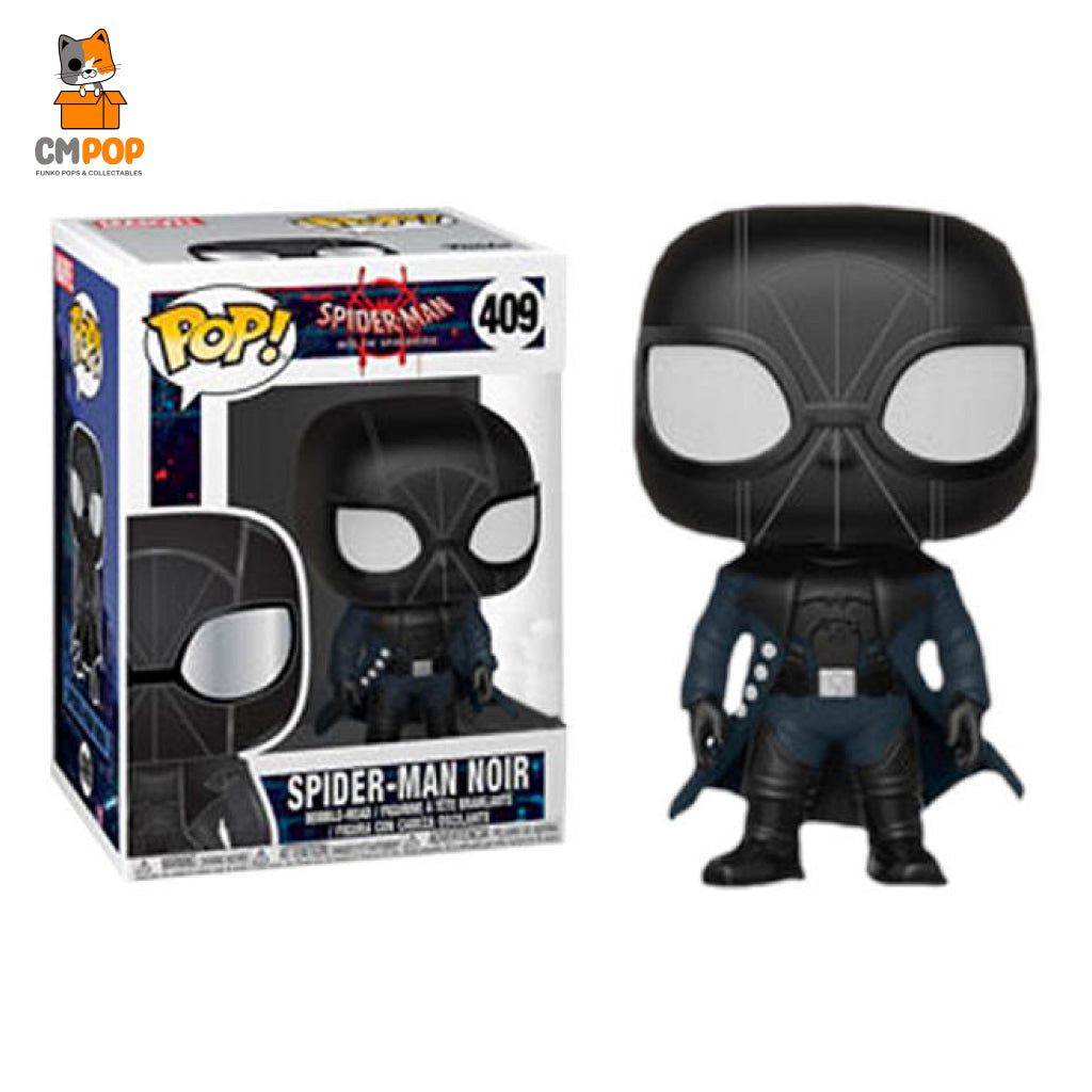 Spider-Man Noir - #409 Funko Pop! Marvel Into The Spiderverse Pop