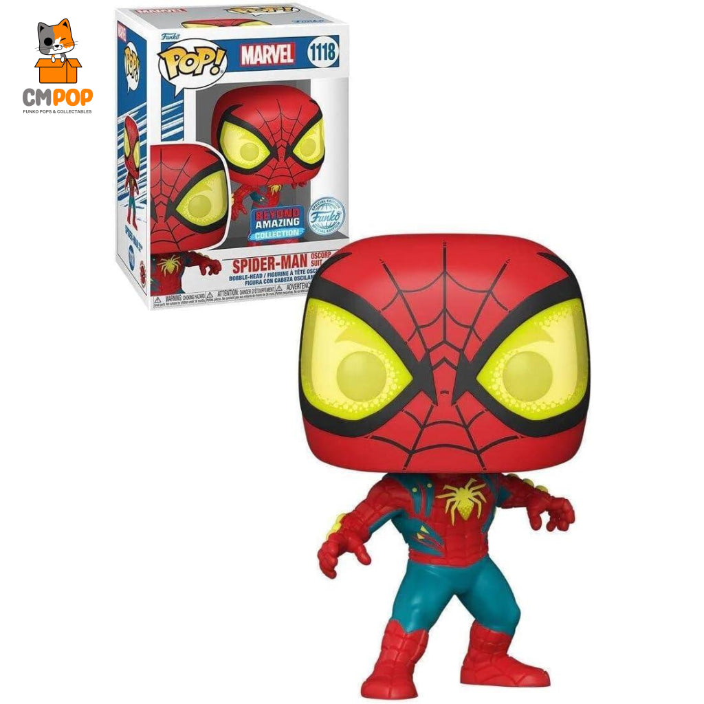 Spider-Man Oscorp Suit - #1118 Funko Pop! Special Edition Beyond Amazing Pop