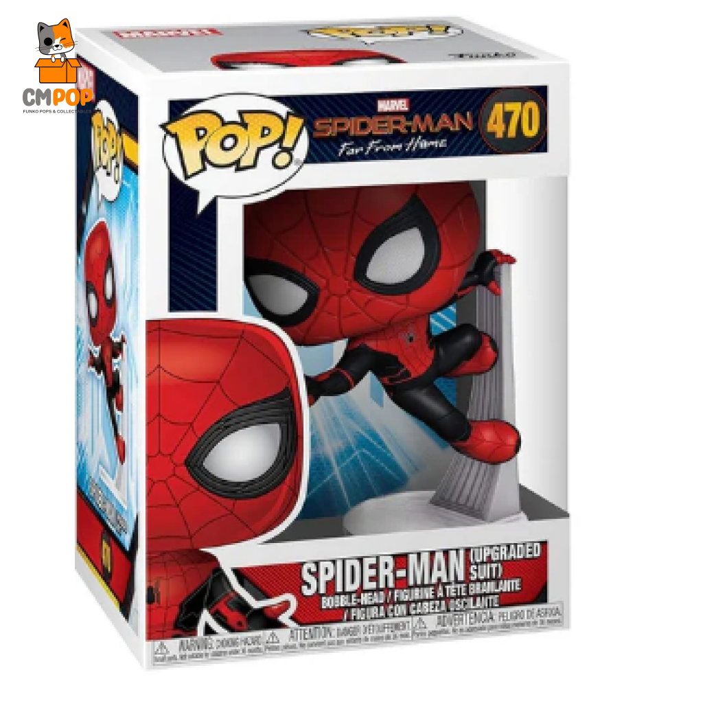 Spider-Man (Upgraded Suit) - #470 Spider-Man Far From Home Marvel Funko Pop