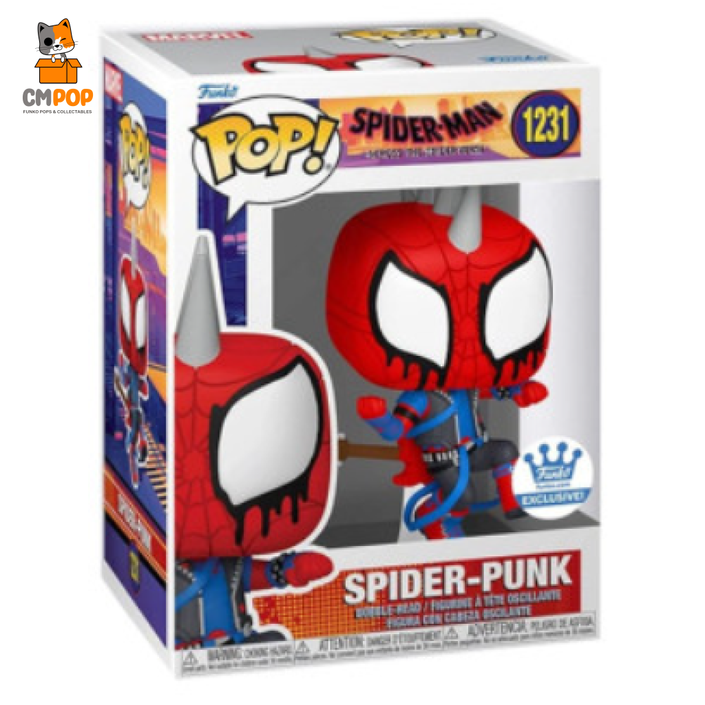 Spider-Punk - #1231 Funko Pop! Shop Exclusive Pop