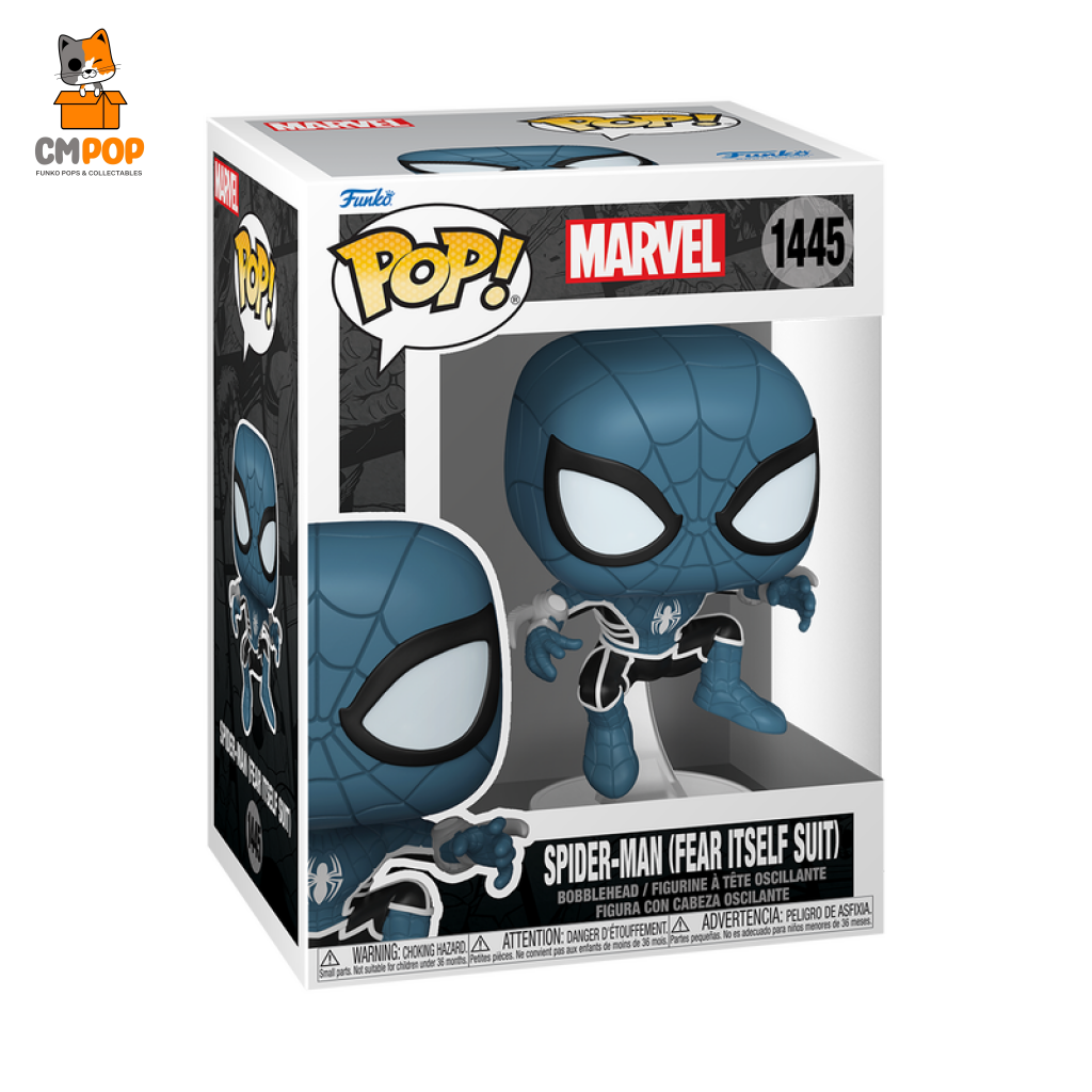 Spiderman Fear Itself Suit - Asgardian Armor #1445 Funko Pop! Marvel Glows In Dark Pop