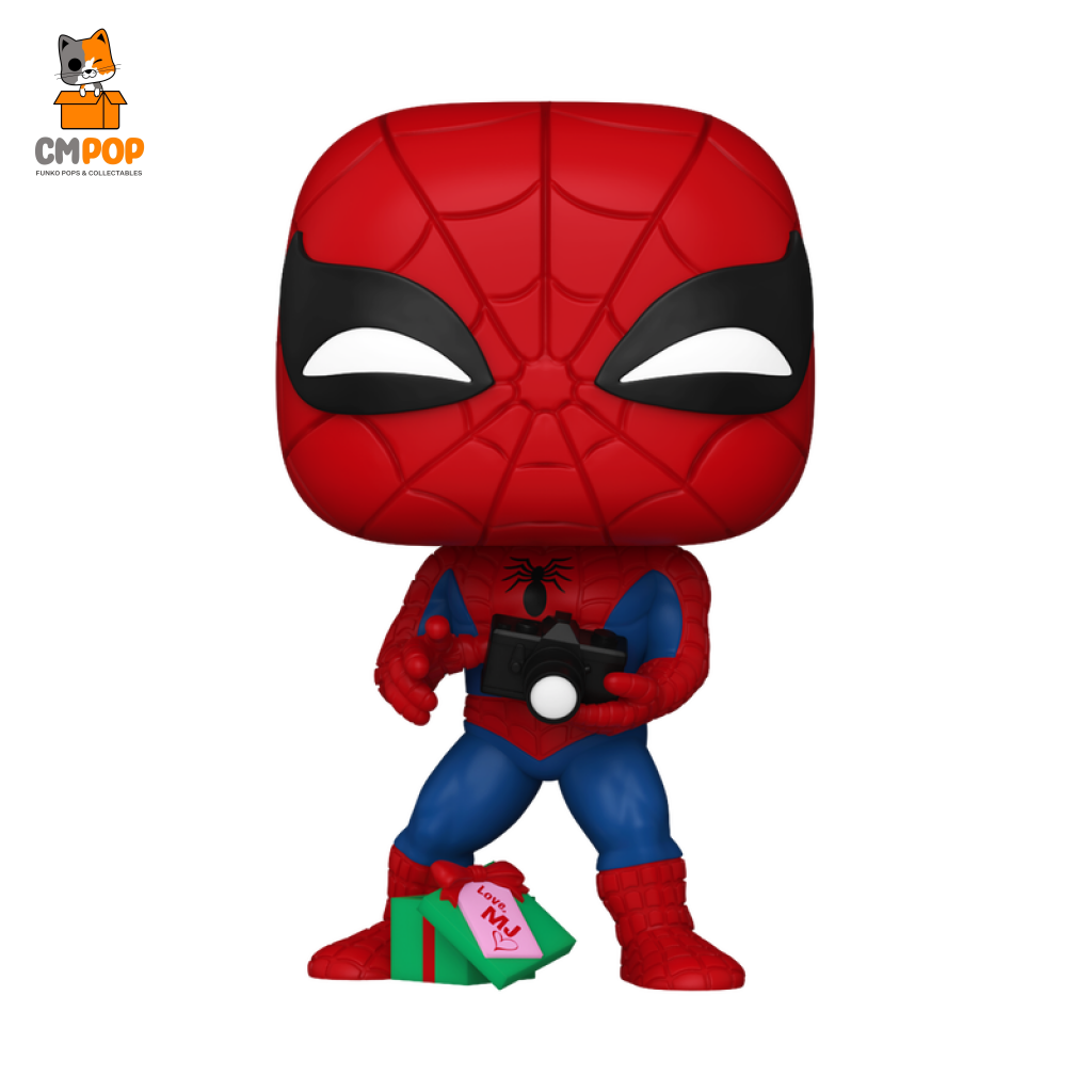 Spiderman With Open Gift -#1441 - Marvel Funko Pop