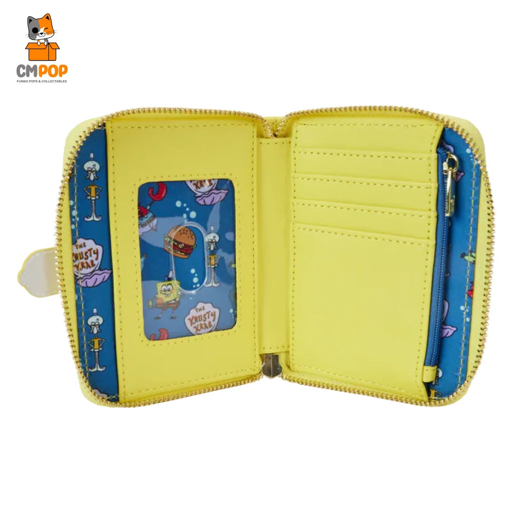 Spongebob Zip Around Wallet (Spongebob Squarepants 25Th Anniversary) - Loungefly