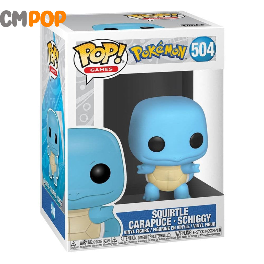 Squirtle - #504 Funko Pop! Pokémon Pop