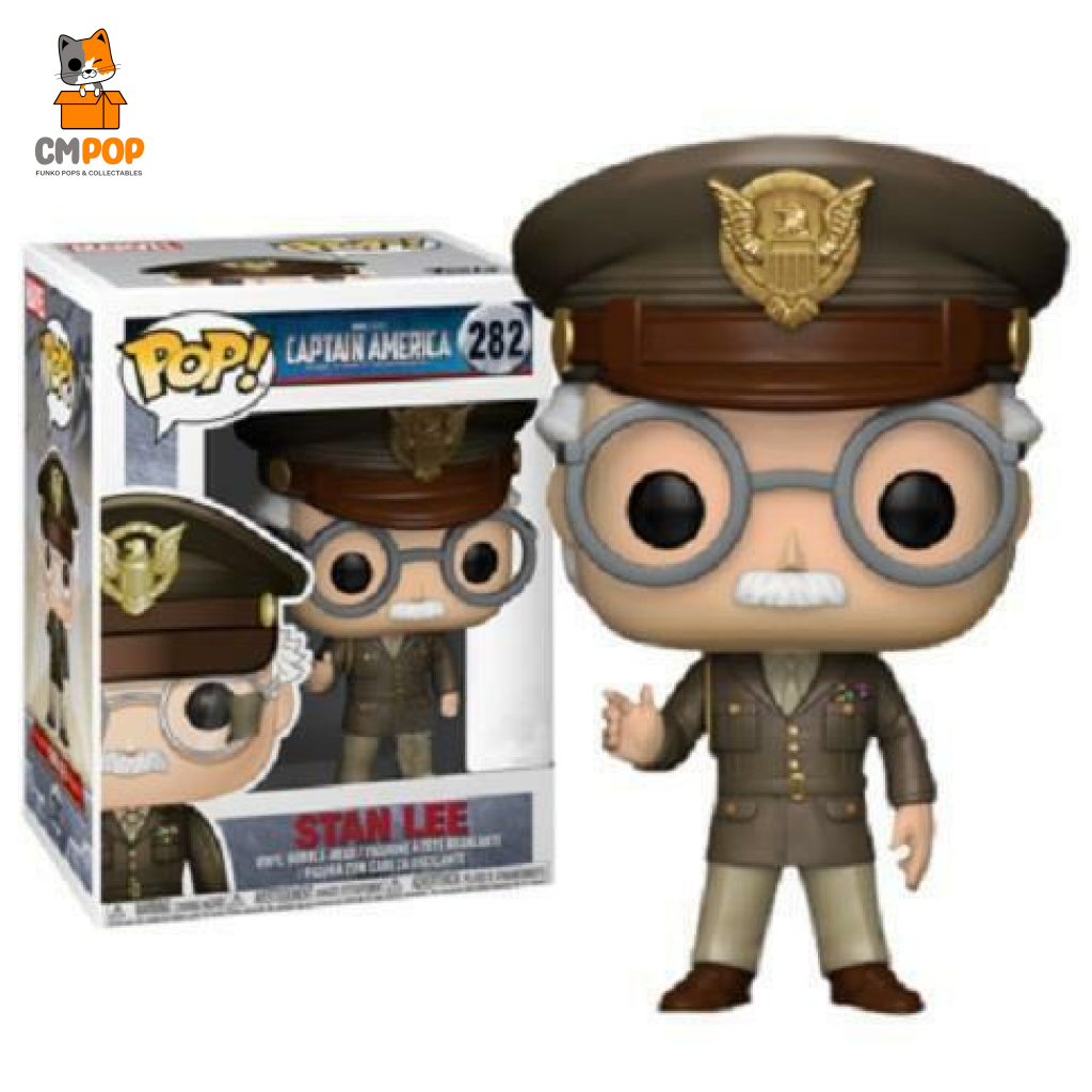 Stan Lee - #282 Funko Pop! Marvel Captain America Pop