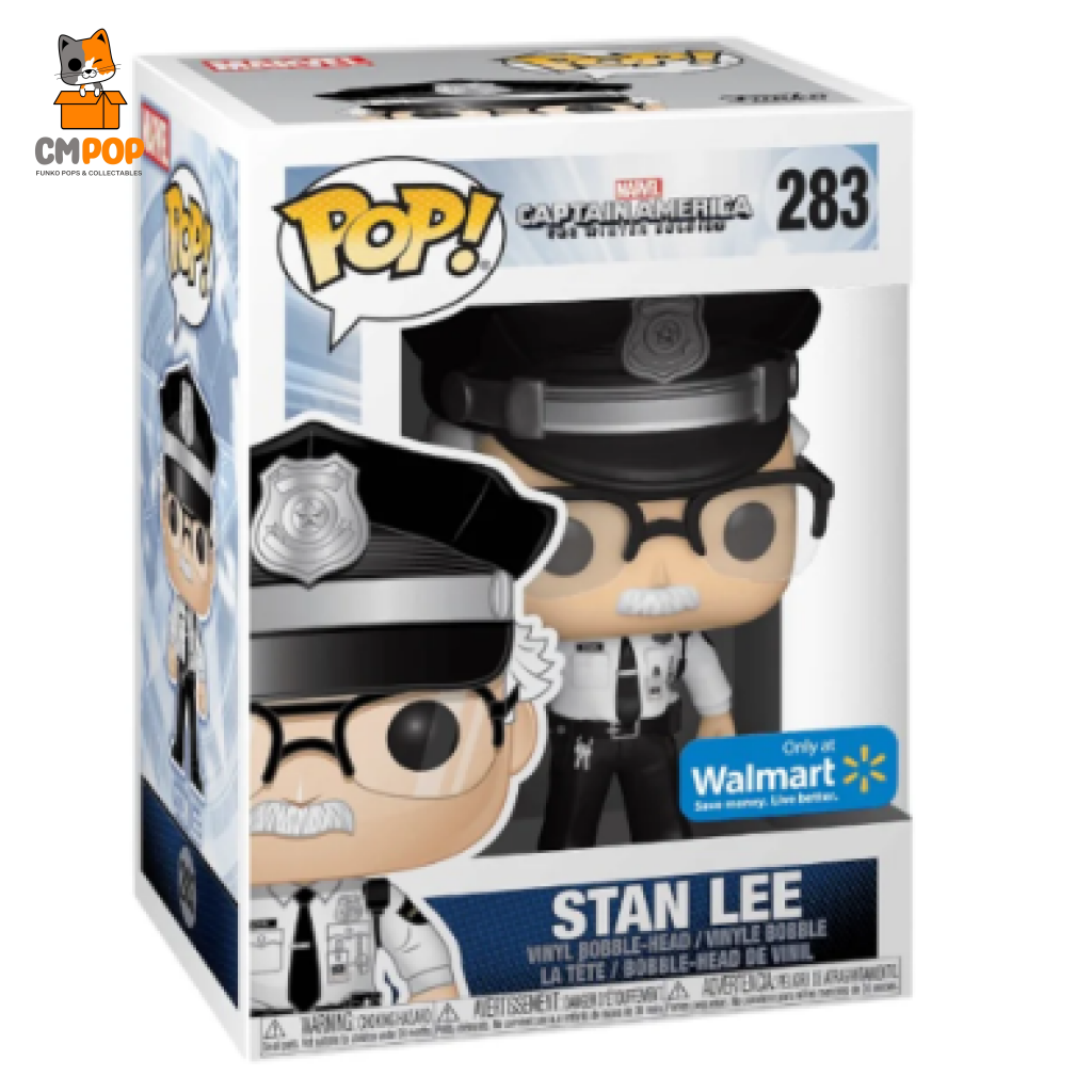 Stan Lee - #283 Funko Pop! Marvel Captain America Walmart Exclusive Pop